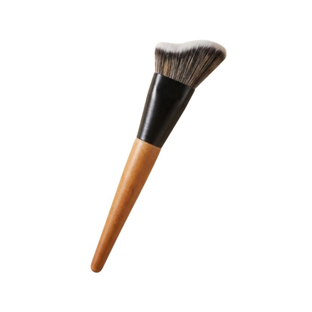 Professional Wood Handle Synthetic Concealer Foundation Makeup Single Brush