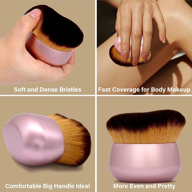 Wide Head Portable Self-Tanning Makeup Brush