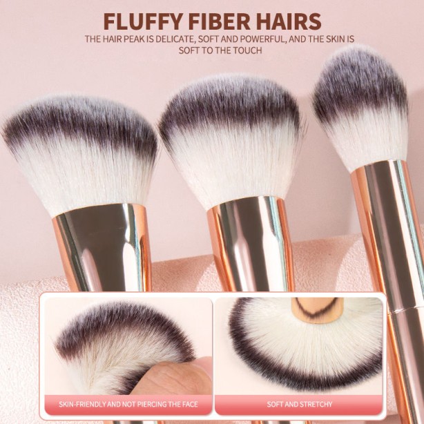 Double Ended Foundation Concealer Makeup Brush