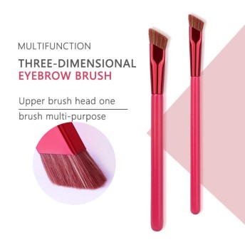 Angled Eyebrow Tinting Kit Eyeliner Single Makeup Brush Set