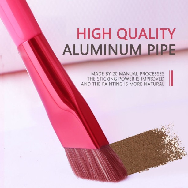 Angled Eyebrow Tinting Kit Eyeliner Single Makeup Brush Set