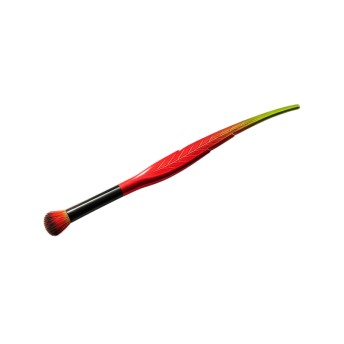 Soft Synthetic Hair Leaf Shaped Handle Brush for Highlighting