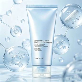 Zero Foam Cleanser Deep Cleansing Oil Control for Sensitive Skin 120g
