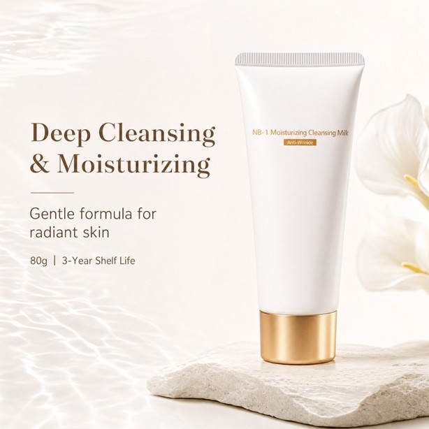 Moisturizing Facial Cleanser Refreshing Foam Sensitive Skin Plant Extract