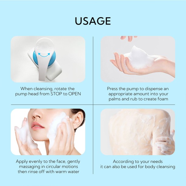 Whitening Smoothing Cleanser Face Wash with Hyaluronic Acid