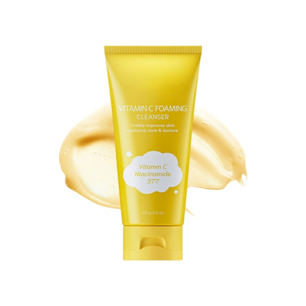 Vitamin C Foaming Facial Cleanser Face Moisturizing Wash