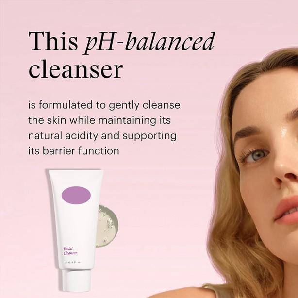 Gentle Foaming Face Wash for Normal Dry Skin Perfume Makeup Remover