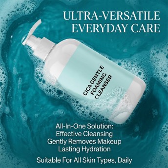 Gentle Foaming Facial Cleanser for Sensitive Skin, Non-Comedogenic