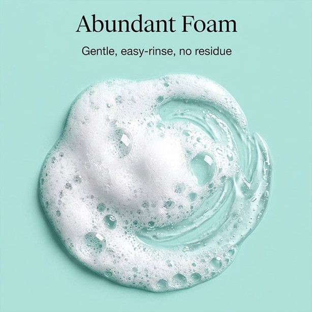 Gentle Foaming Facial Cleanser for Sensitive Skin, Non-Comedogenic