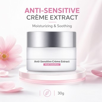 Anti-Sensitive Cream Triple Moisturizing Hyaluronic Acid Soothing Repair Face Cream 30g