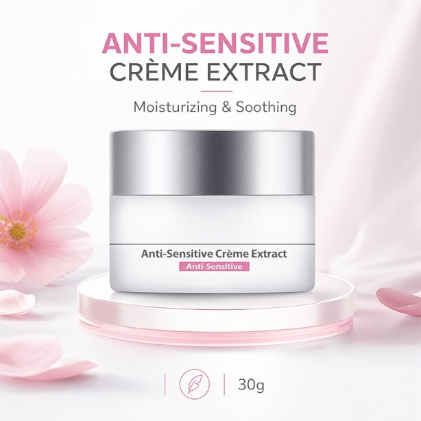Anti-Sensitive Cream Triple Moisturizing Hyaluronic Acid Soothing Repair Face Cream 30g