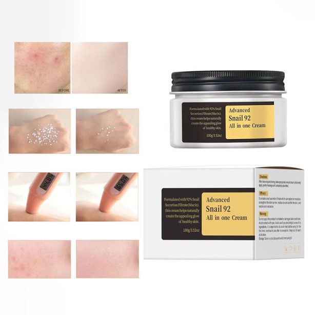 Repairing Essence Snail Mucin 92% Anti-Aging Whitening Cream