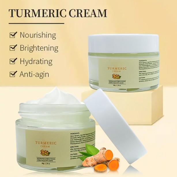 Anti-Aging Moisturizing Turmeric Face Cream