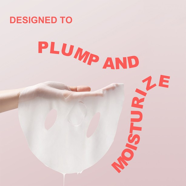 Hydrating Moisturizing Lychee Hyaluronic Acid Vitamin C Sheet Mask Brightening Firming Antioxidant