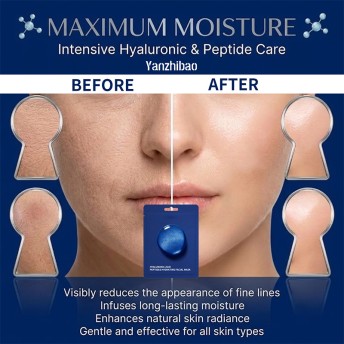 Hyaluronic Acid Facemask with Peptides Complex Soothing and Repairing