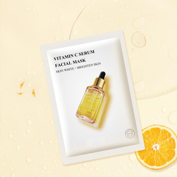 Vitamin C Serum Mask Whitening Moisturizing Cream for All Skin Types