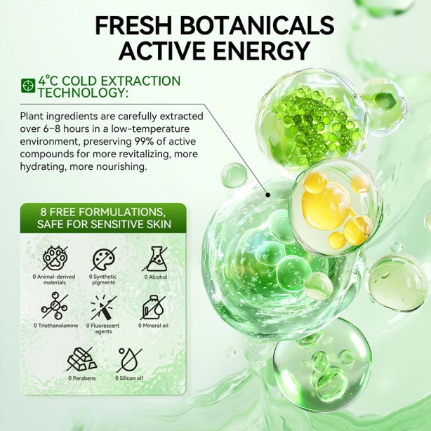 Aloe Vera Energy Hydrating Soothing Face Mask