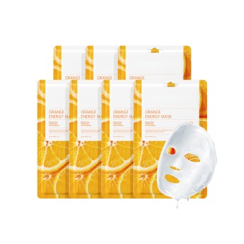 Face Skin Care Soothing Moisturizing Orange Essence Fruit Mask