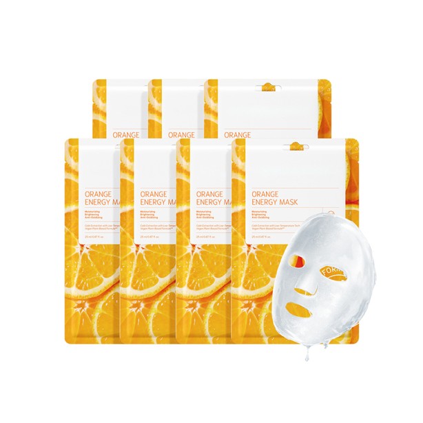 Face Skin Care Soothing Moisturizing Orange Essence Fruit Mask