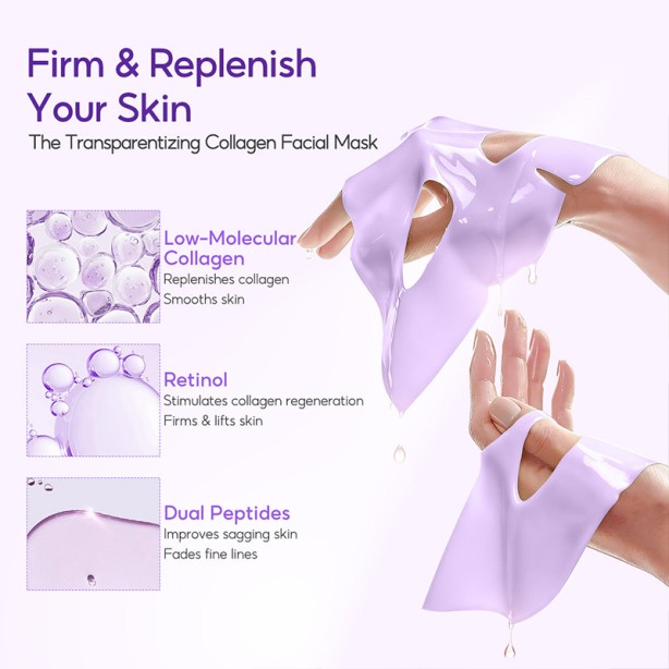 Firming Collagen Whitening Anti-Aging Face Mask