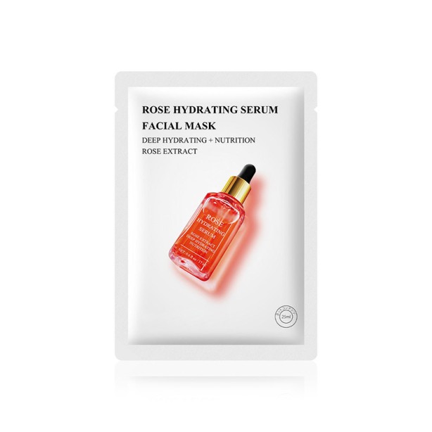 Rose Hydrating Serum Mask Whitening Moisturizing Cream Suitable for All Skin Types