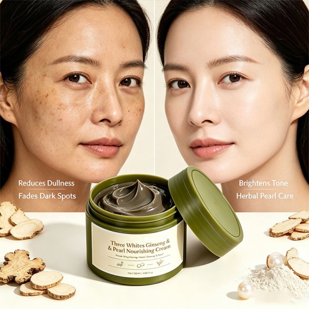 Squalane Crystal Facial Gel Herbal Traditional Chinese Medicine Brightening Moisturizing Mask