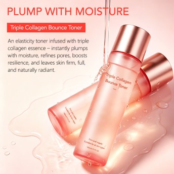 Collagen Moisturizing Toner Deep Hydration Spray Quick Absorb 140ml