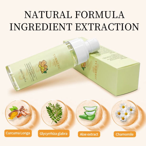 Natural Organic Turmeric Facial Spray Toner