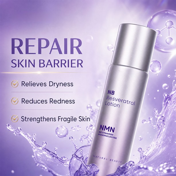 Resveratrol Soothing Moisturizing Lotion Deep Hydration Sensitive Skin Care