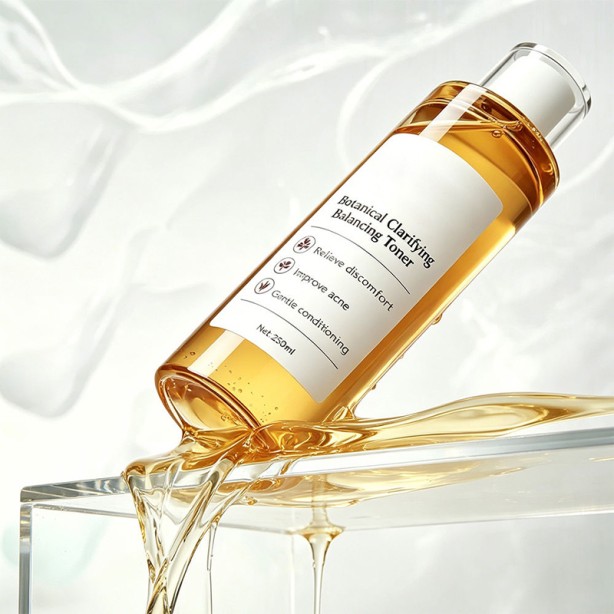 Anti Acne Facial Cream with Perilla Ocymoides Extract, Oil Control, Pore Minimizing, Firming and Anti-Wrinkle