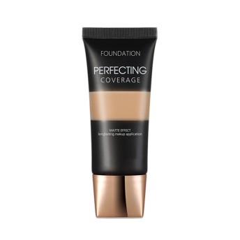 Natural Liquid Foundation 35ml Tube Packaging Full Coverage Customizable