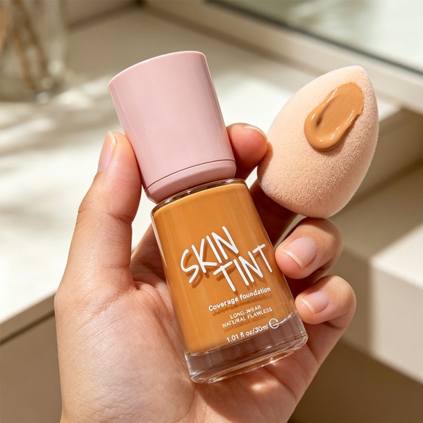 Lightweight Full Coverage Refreshing Oil-Control Liquid Foundation