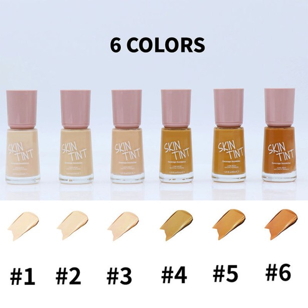 Lightweight Full Coverage Refreshing Oil-Control Liquid Foundation