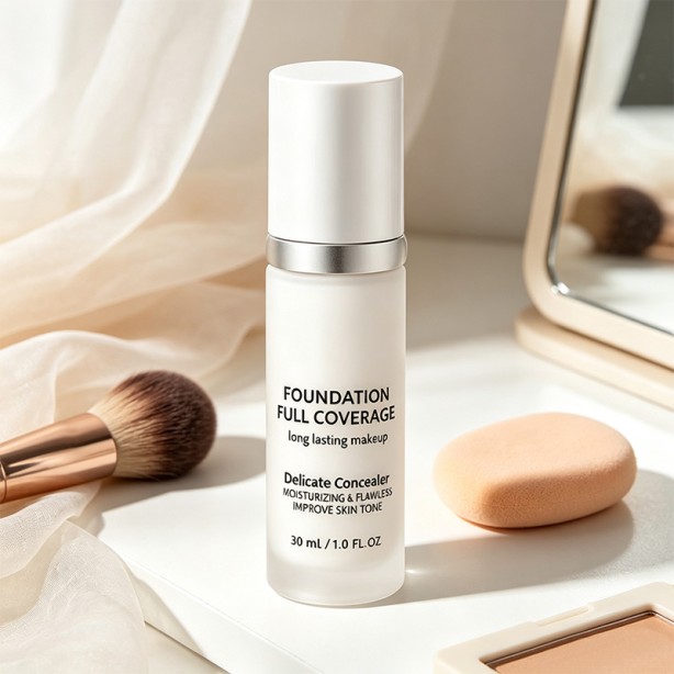 Full Coverage Liquid Foundation Long Lasting Hydrating Concealer
