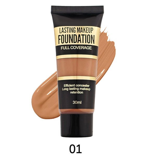 Long Lasting Matte Makeup Foundation Cream Lightweight Buildable Professional Base