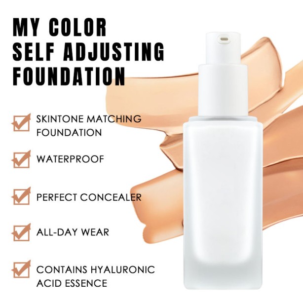 Liquid Color Changing Foundation Lightweight Concealer Moisturizing